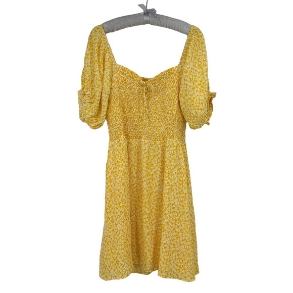 NEW FAITHFUL THE BRAND Domenica Mini Dress Ditzy Floral Print Size XXL = Size 12 - Picture 5 of 10